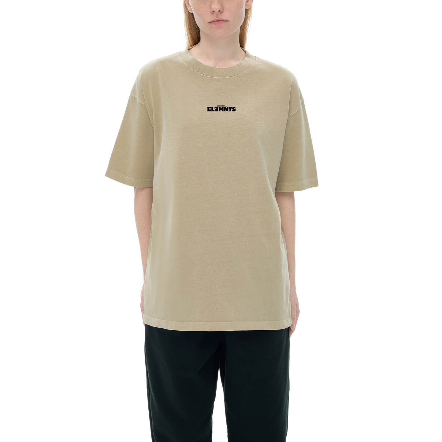 ƎSSNTIΛL ELƎMNTS Unisex Classic Snow Wash Tee