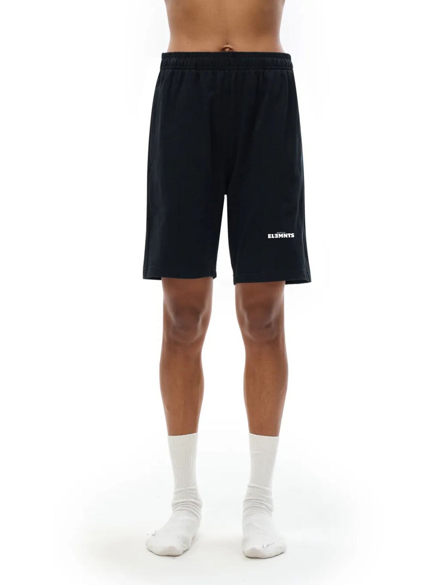 ESSNTIAL ELEMNTS Unisex 330G HW Cotton Shorts