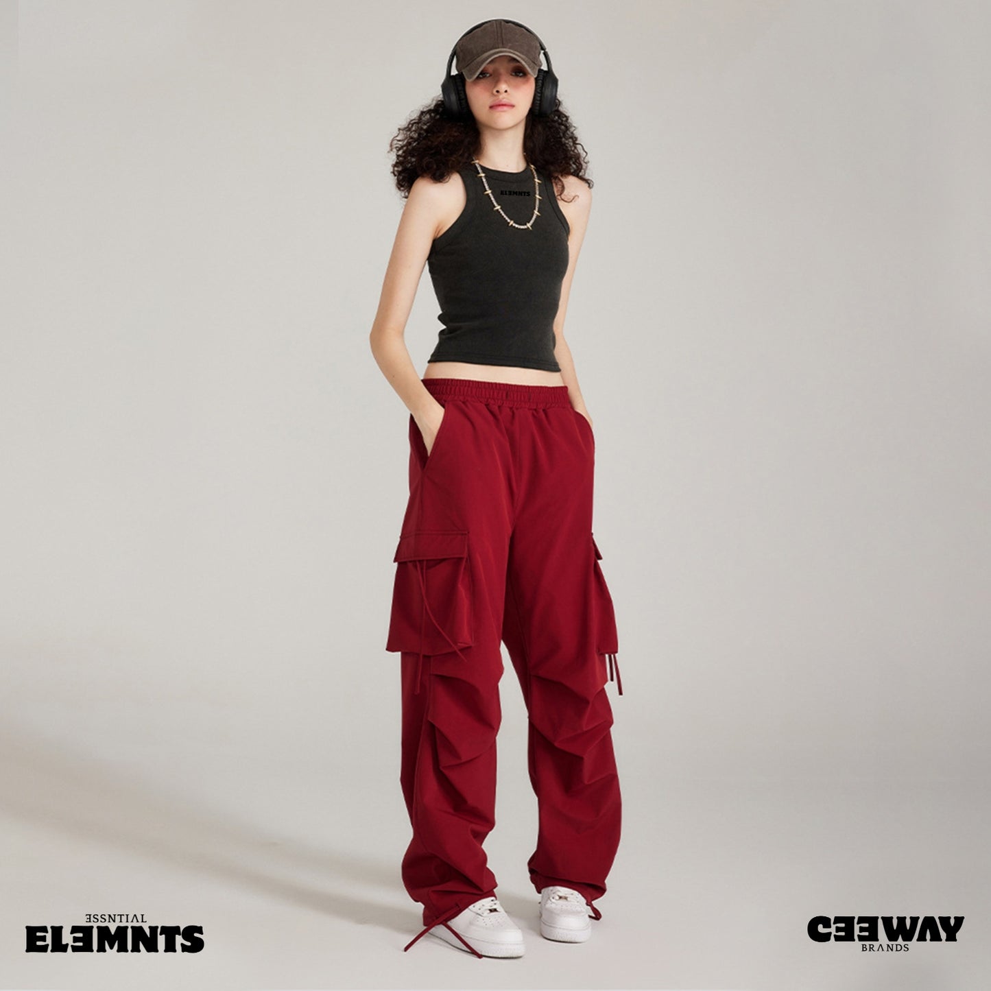 ƎSSNTIΛL ELƎMNTS Snow Wash Classic Tank Vest