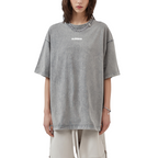 ESSNTIAL ELEMNTS Unisex 250G Acid Wash Oversize Tee - Essntial Elemnts