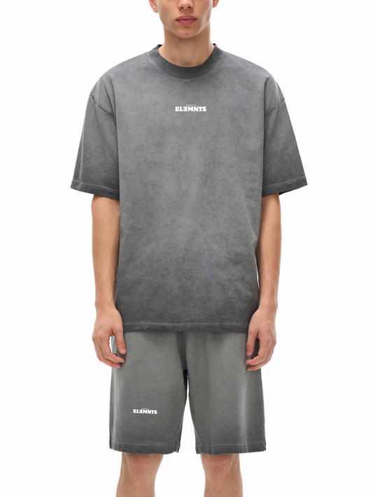 ESSNTIAL ELEMNTS Unisex 250G Reverse Dyed Tee