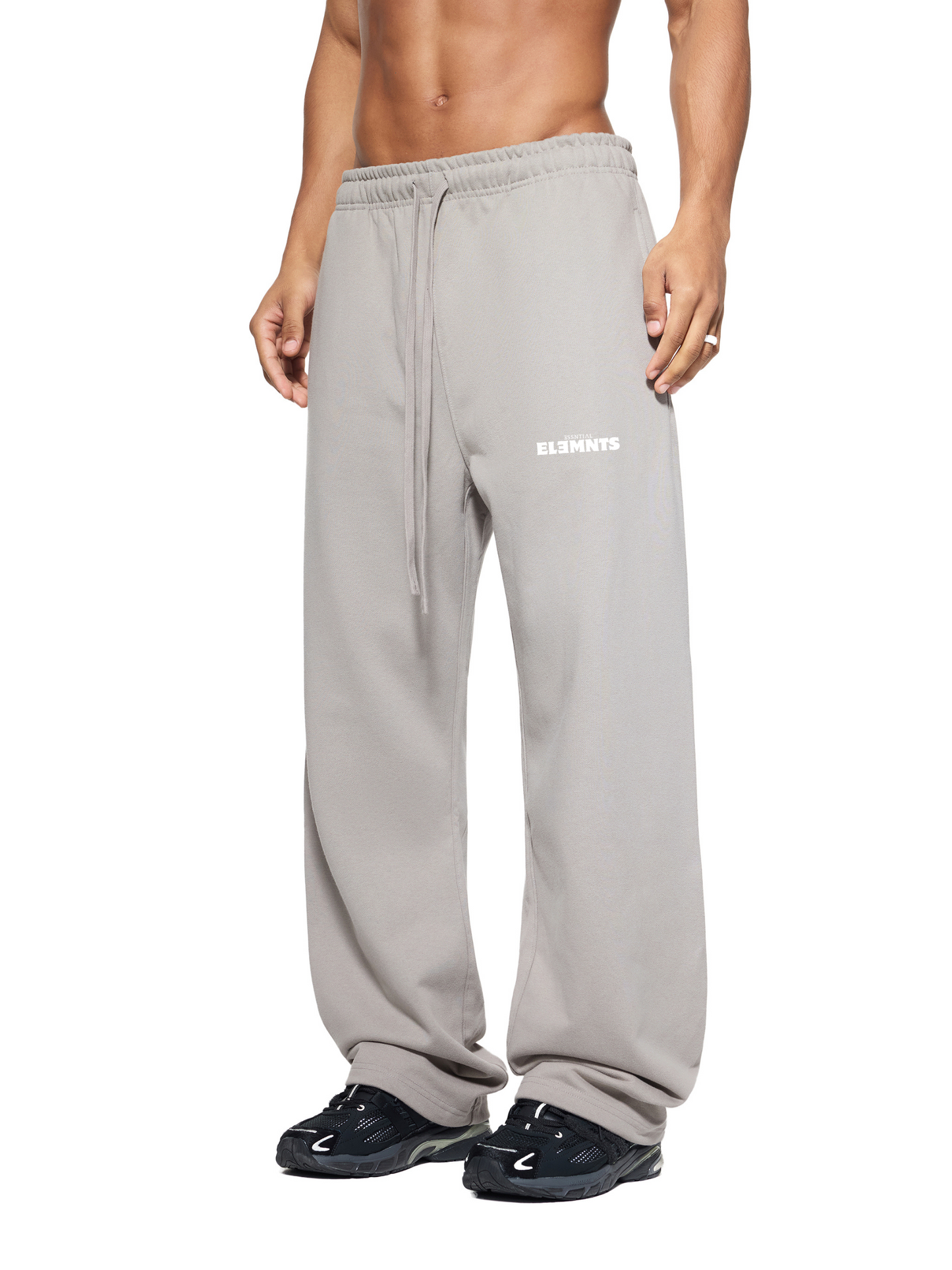 ESSNTIAL ELEMNTS Unisex 430G Solid Color Straight-Leg Sweatpants