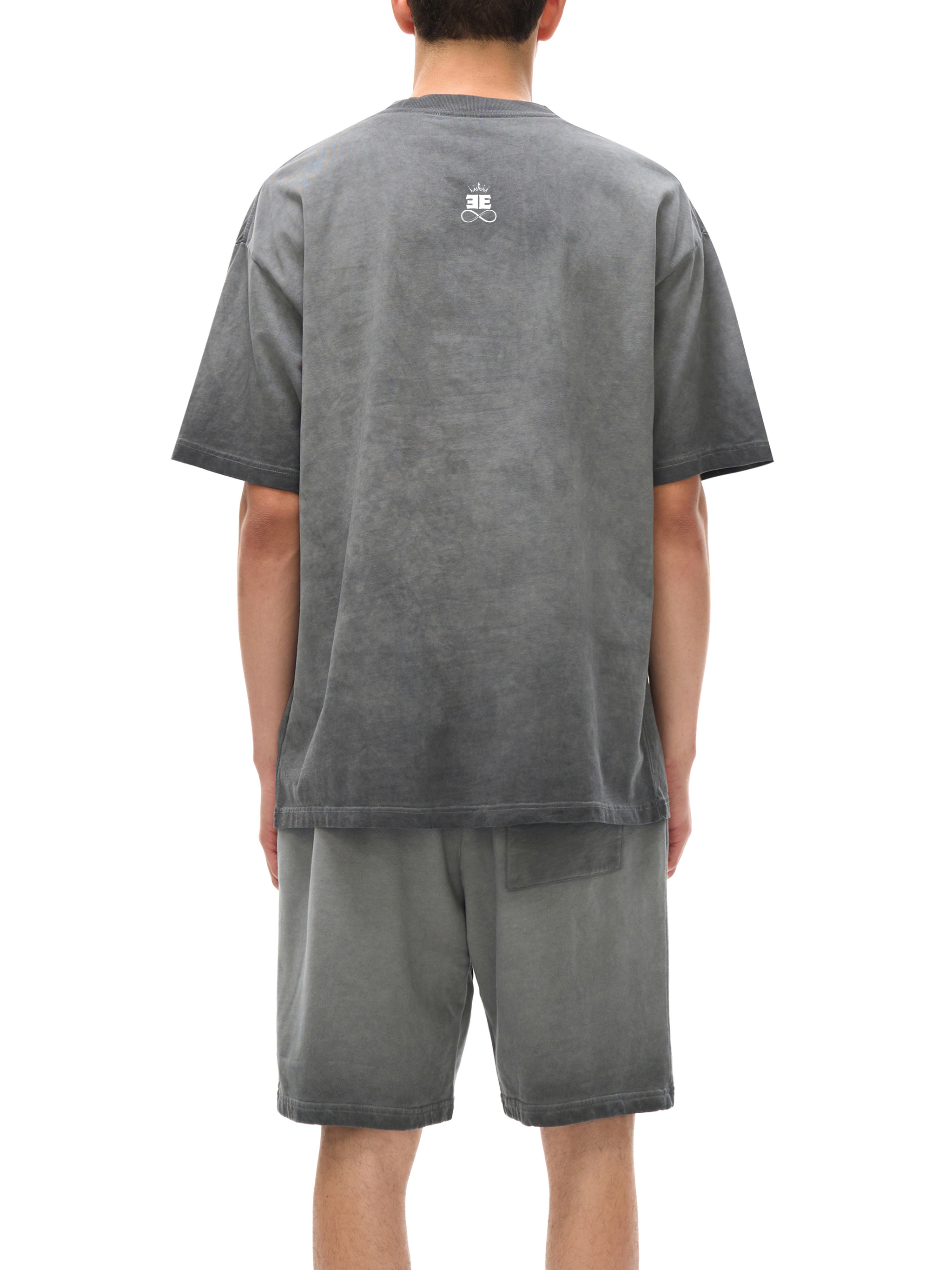 ESSNTIAL ELEMNTS 250G Dyed Edge Tee - Essntial Elemnts