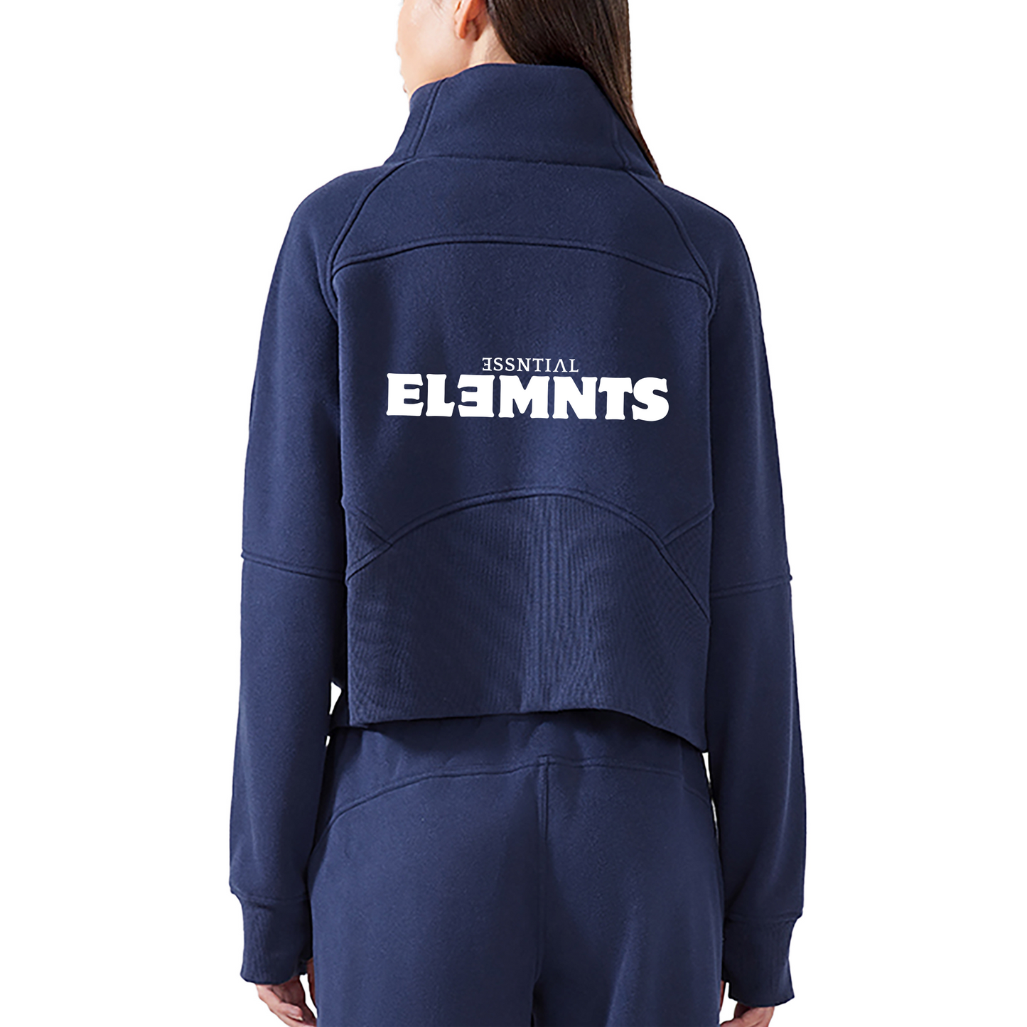 ESSNTIAL ELEMNTS Women's 320G Crop Street Sweatshirt