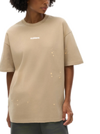 ESSNTIAL ELEMNTS Unisex 250G Paint Splatter Faded Tee - Essntial Elemnts