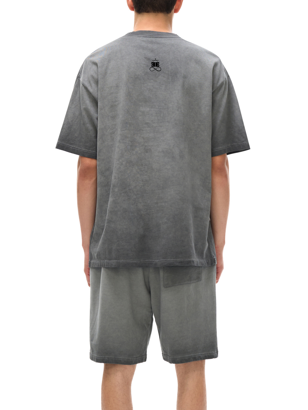 ESSNTIAL ELEMNTS Unisex 250G Reverse Dyed Tee - Essntial Elemnts