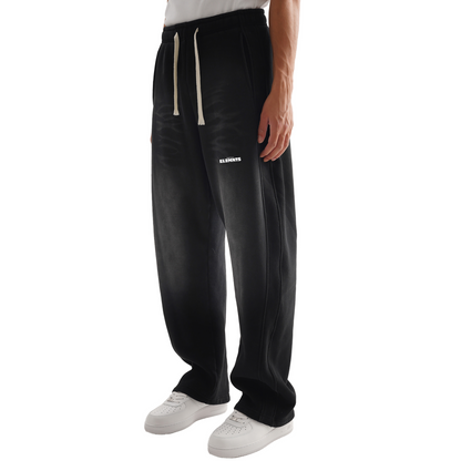 ƎSSNTIΛL ELƎMNTS Unisex Faded Curved Blade Sweatpants