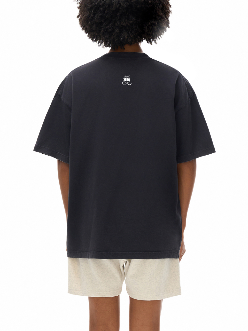 ESSNTIAL ELEMNTS Unisex 250G Reverse Dyed Tee - Essntial Elemnts