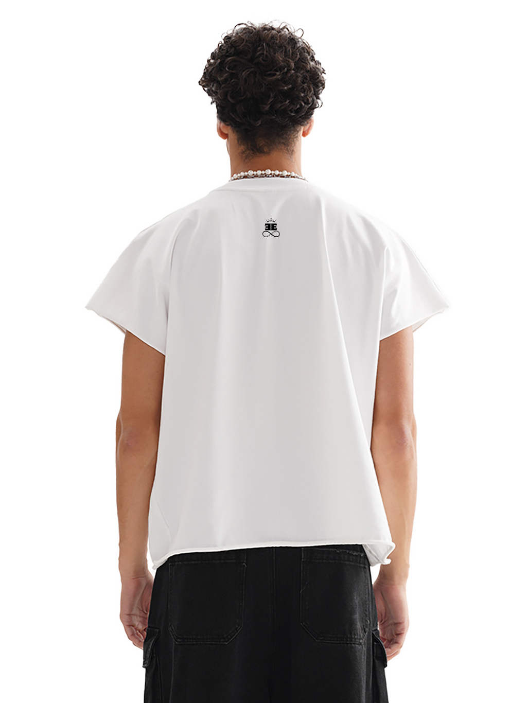 ESSNTIAL ELEMNTS Unisex Raw Edge Boxy Non-Shrink Tee - Essntial Elemnts