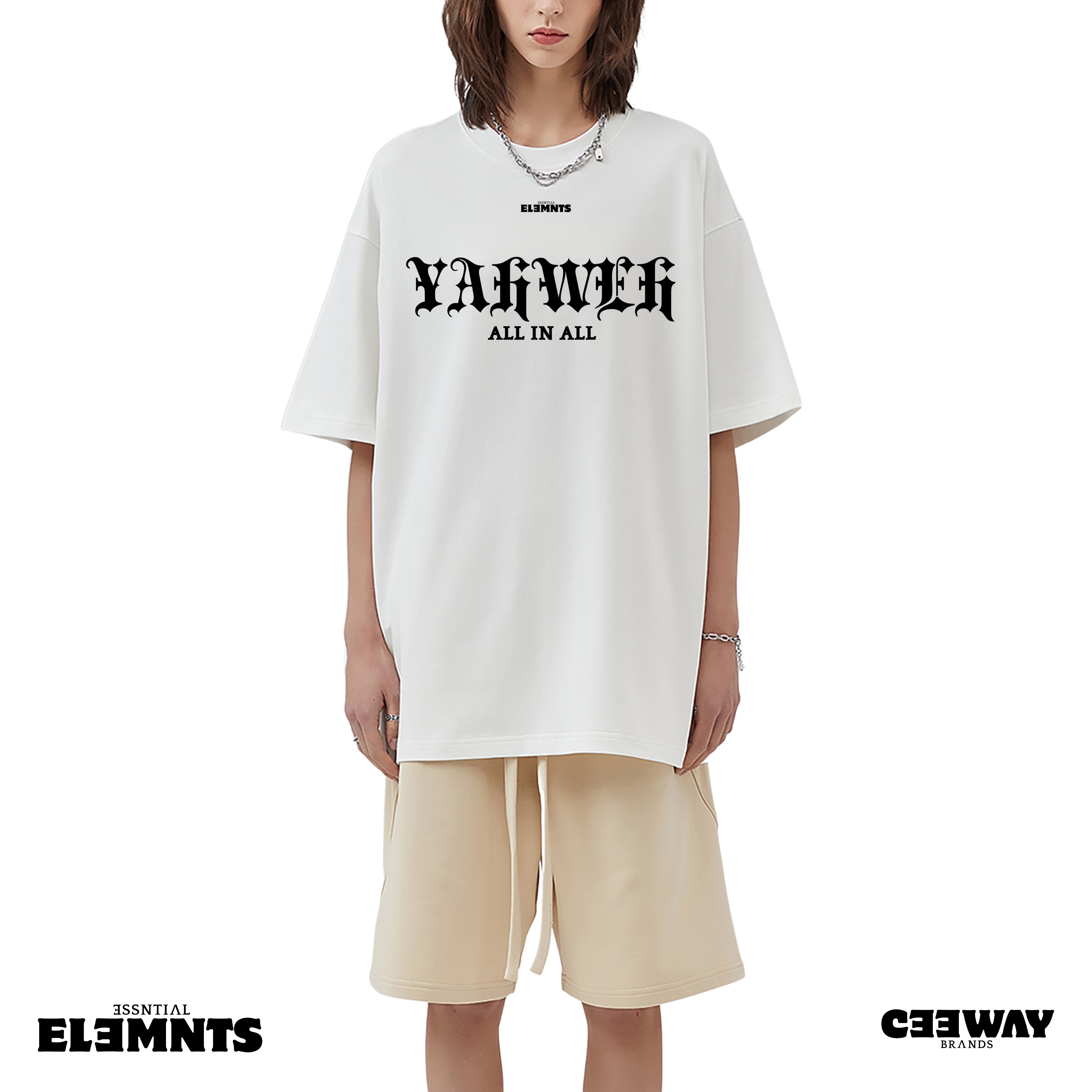 ESSNTIAL ELEMNTS Unisex Heavyweight Loose Fit Tee - Essntial Elemnts