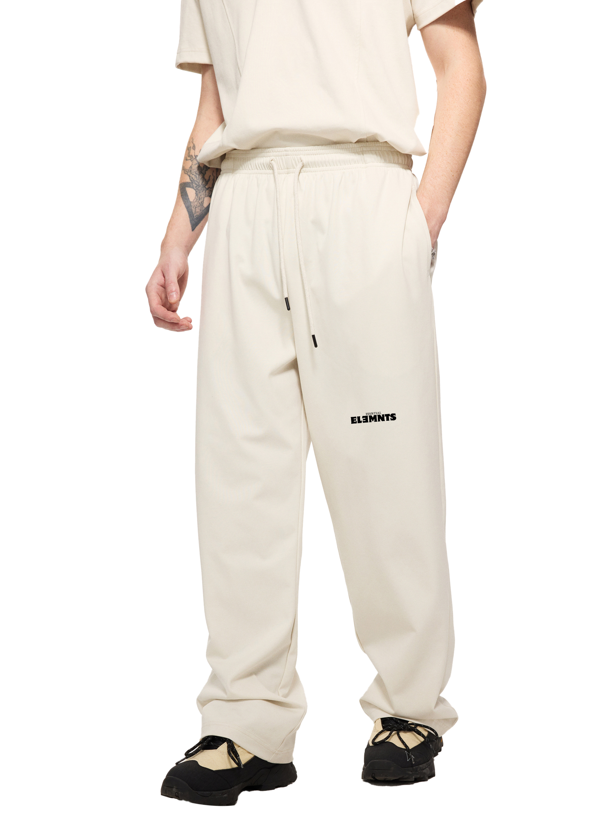 ESSNTIAL ELEMNTS Unisex 240G Mesh-Lined Quick-Dry Athletic Performance Pants - Essntial Elemnts