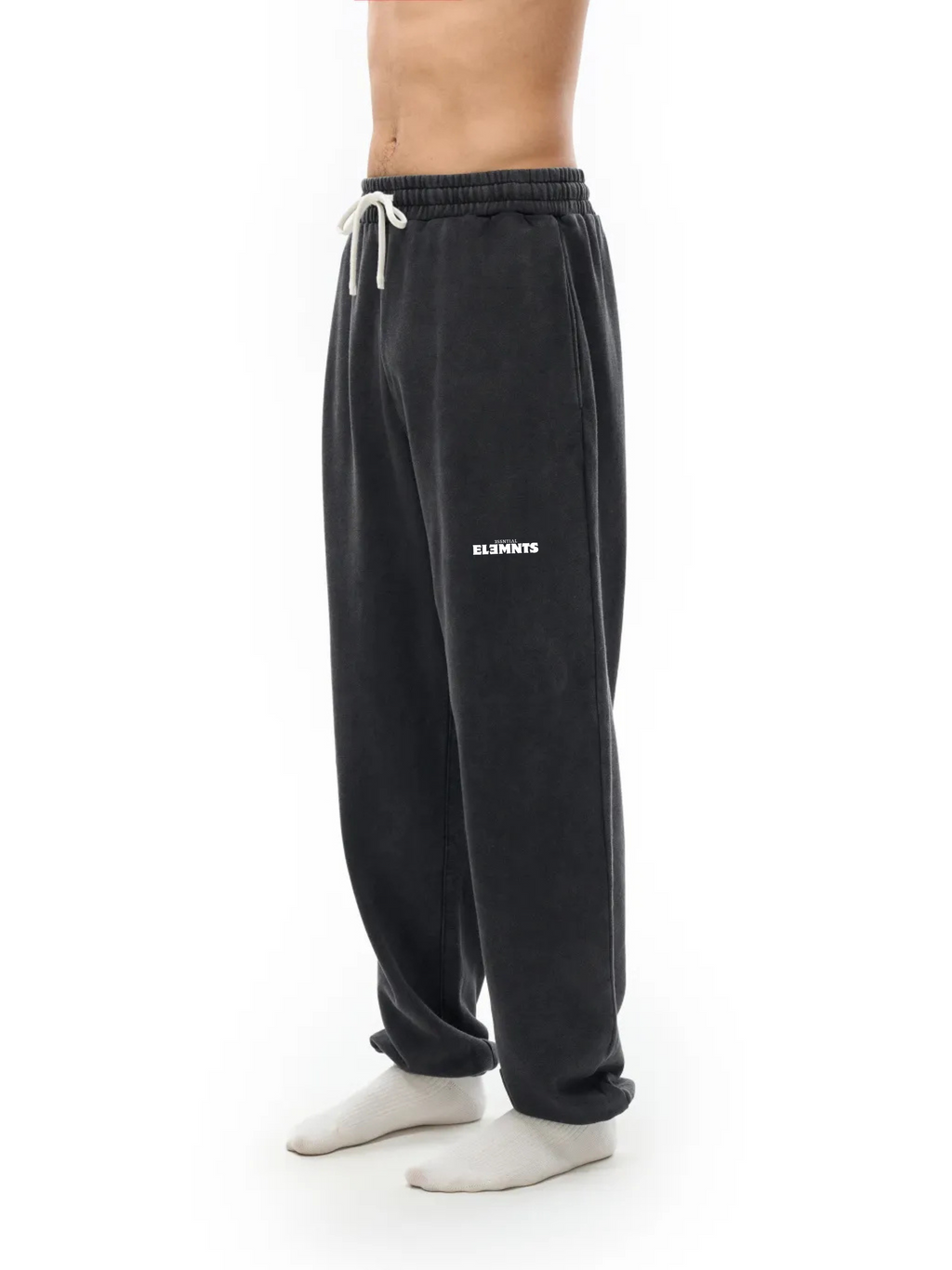 ESSNTIAL ELEMNTS Unisex 340G Eco-Friendly Enzyme Washed Pants - Essntial Elemnts