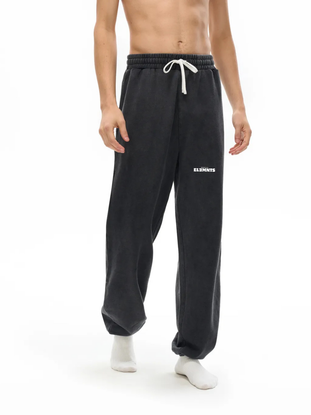 ESSNTIAL ELEMNTS Unisex 340G Eco-Friendly Enzyme Washed Pants - Essntial Elemnts