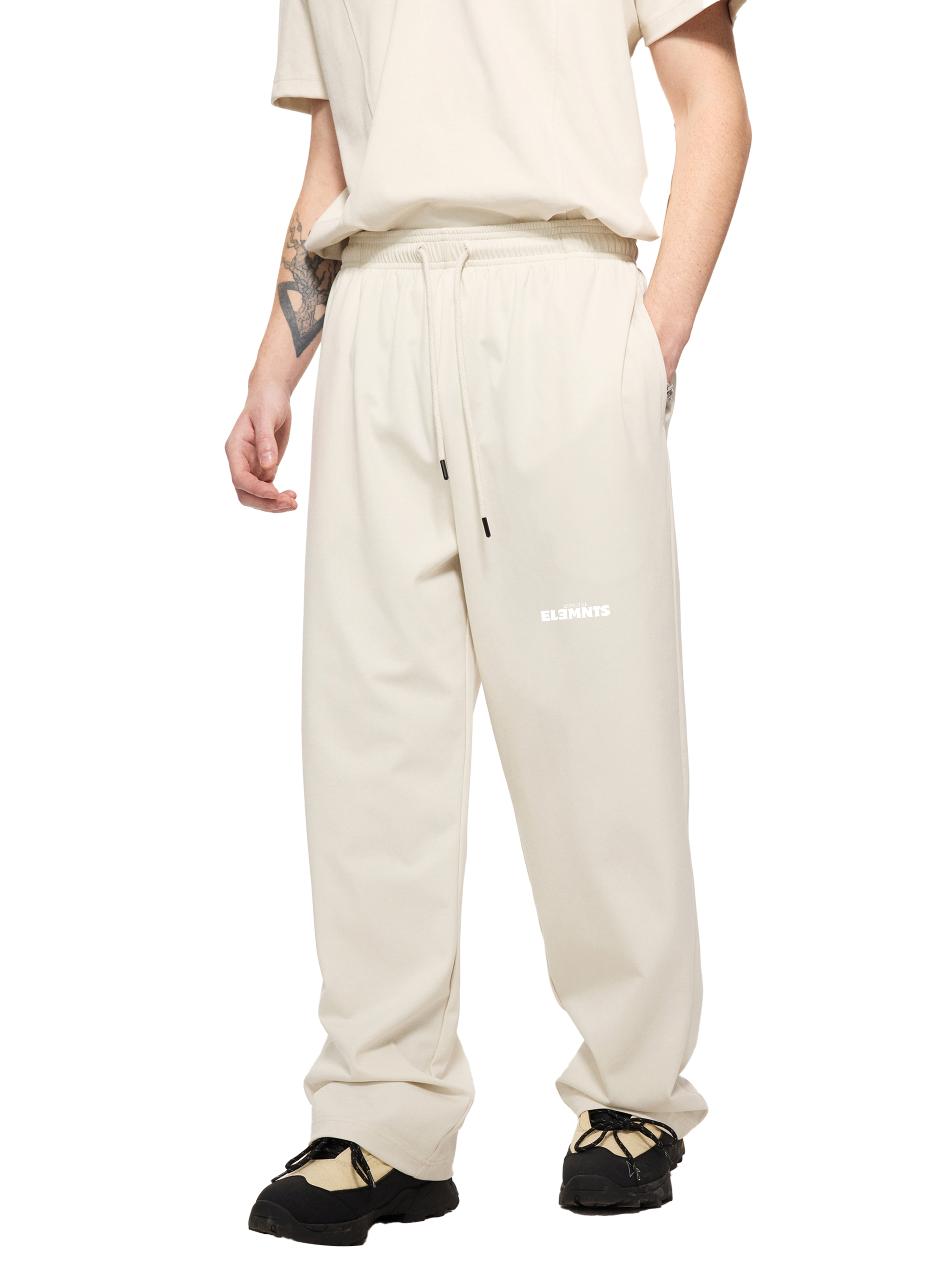 ESSNTIAL ELEMNTS Unisex 240G Mesh-Lined Quick-Dry Athletic Performance Pants - Essntial Elemnts