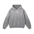 ESSNTIAL ELEMNTS WH Unisex 400G Heavyweight Faded Oversize Hoodie - Essntial Elemnts
