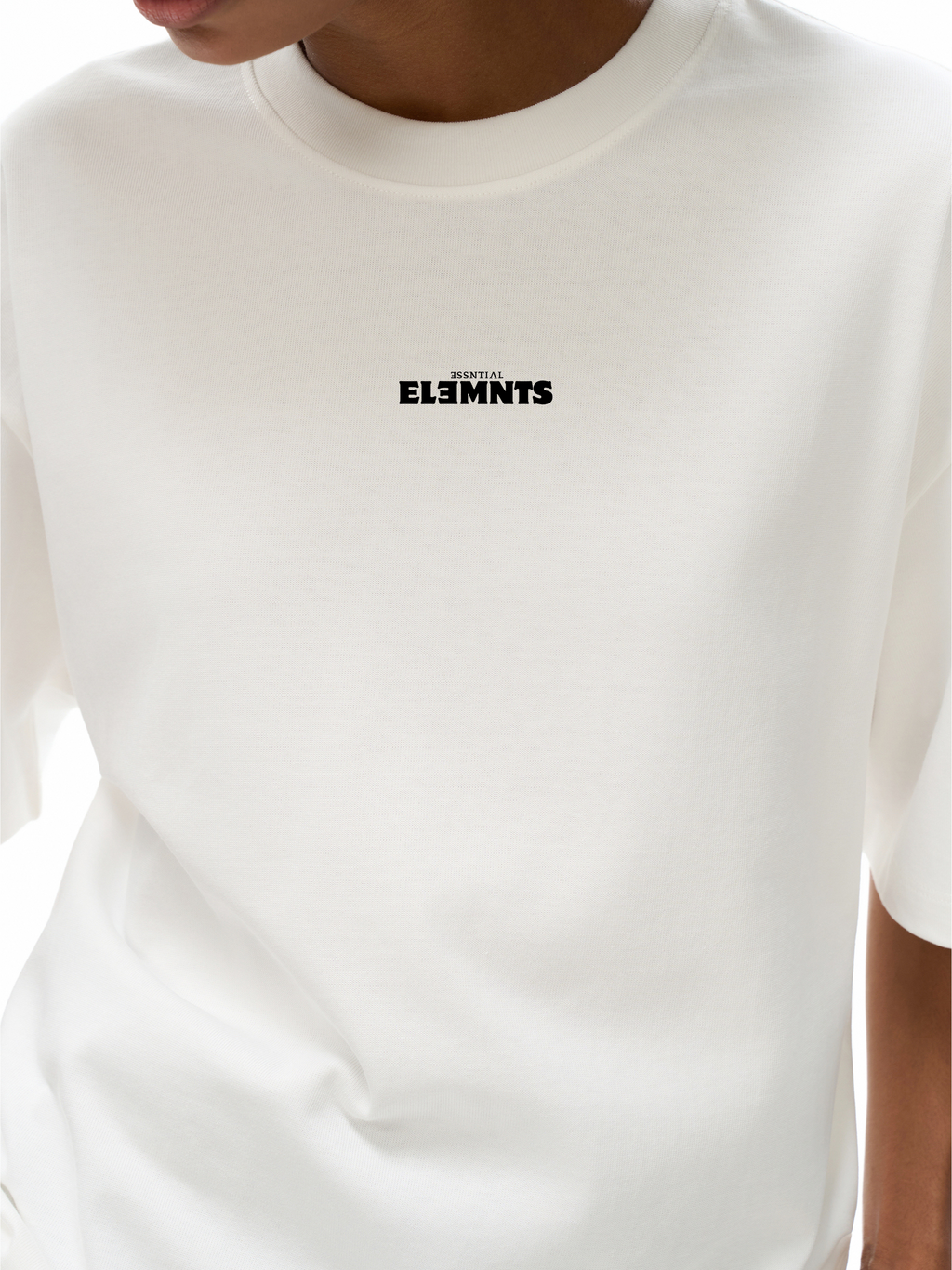 ESSNTIAL ELEMNTS Unisex HW Earth Tone Loose Tee - Essntial Elemnts