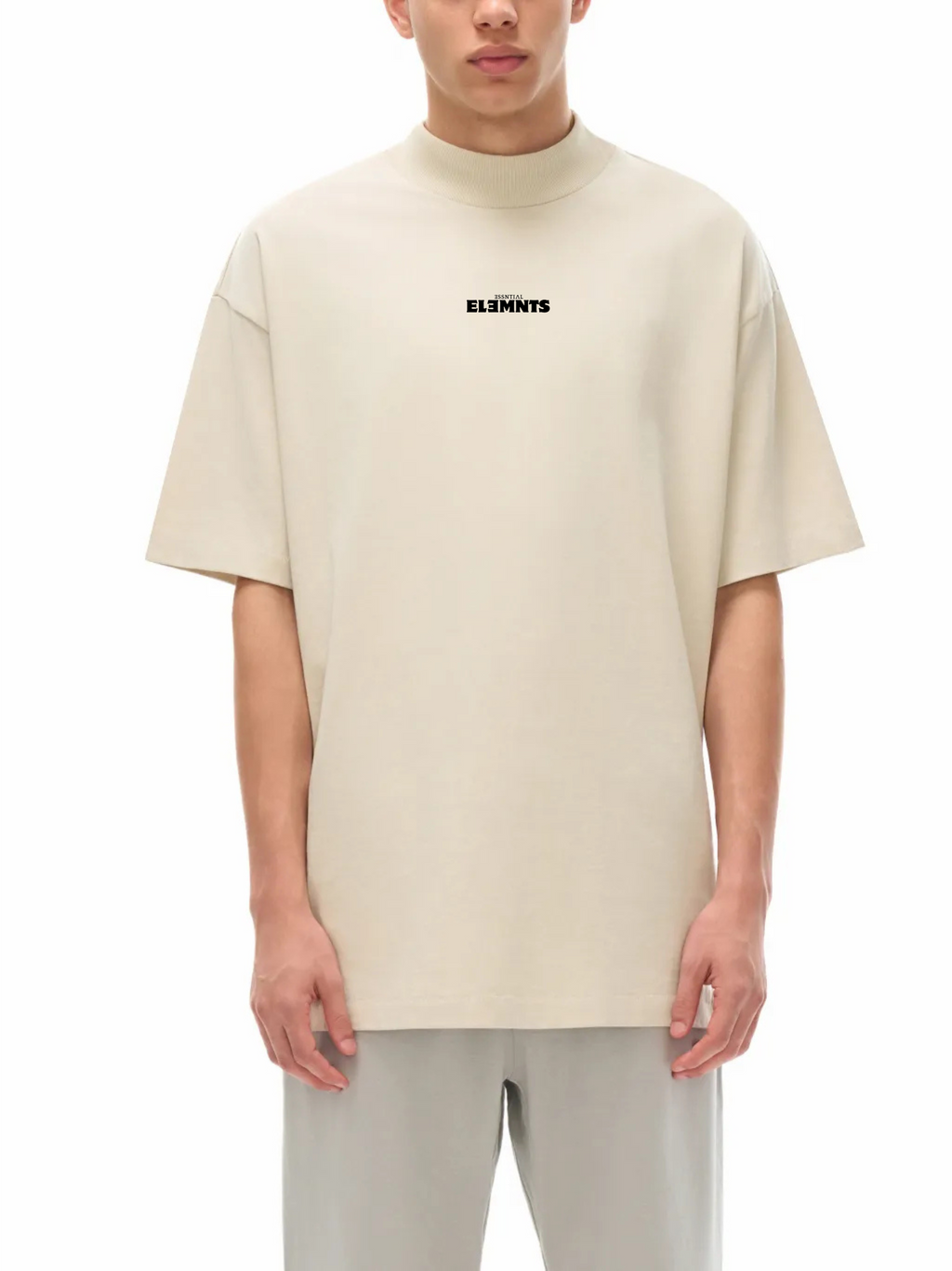 ESSNTIAL ELEMNTS Unisex 280G Cotton Tee - Essntial Elemnts
