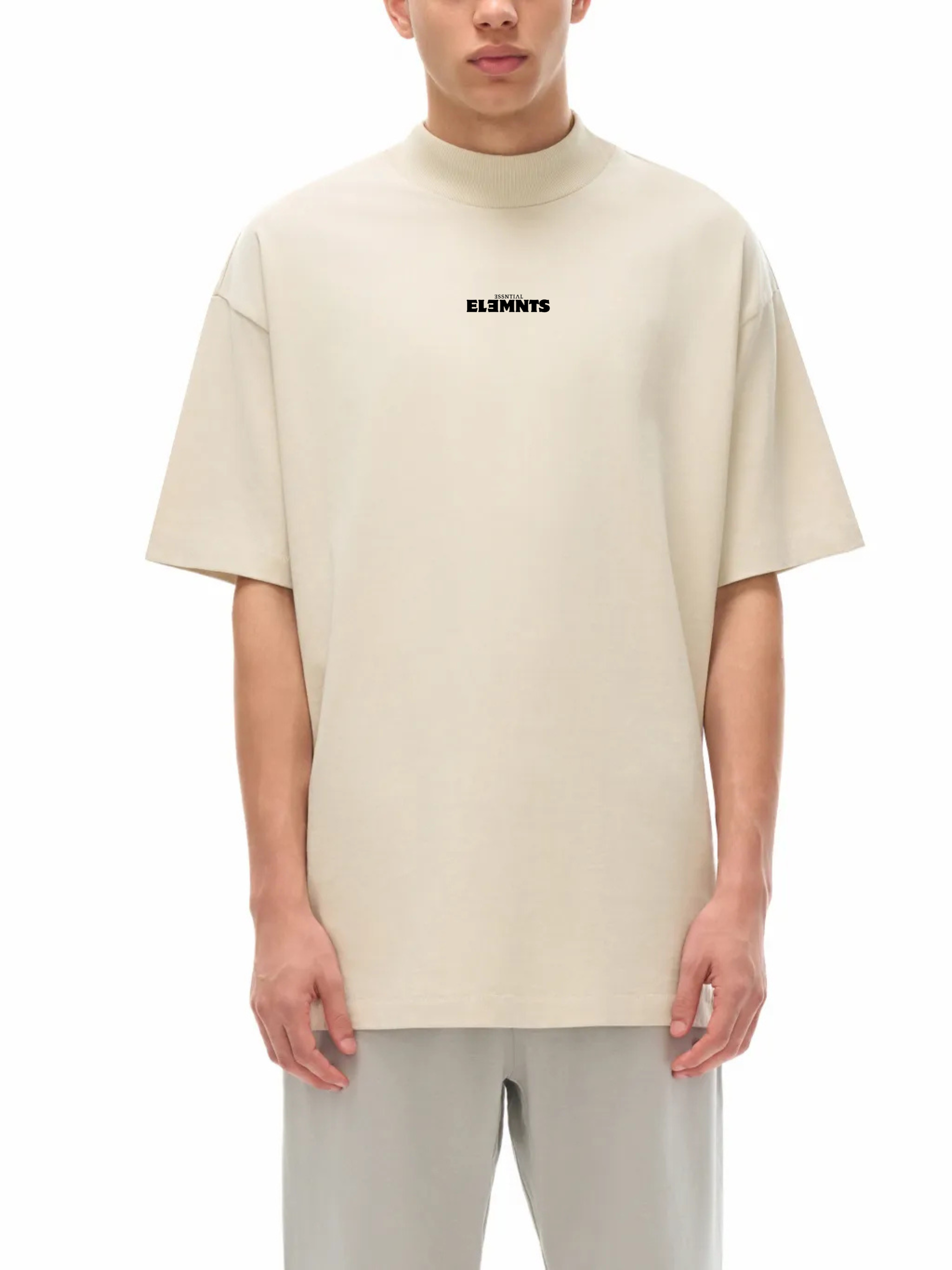 ESSNTIAL ELEMNTS Unisex 280G Cotton Tee - Essntial Elemnts