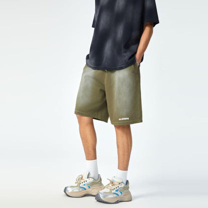 ƎSSNTIΛL ELƎMNTS Monkey Washed Shorts