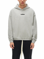 ESSNTIAL ELEMNTS Unisex 400G Solid Color Boxy Hoodie - Essntial Elemnts