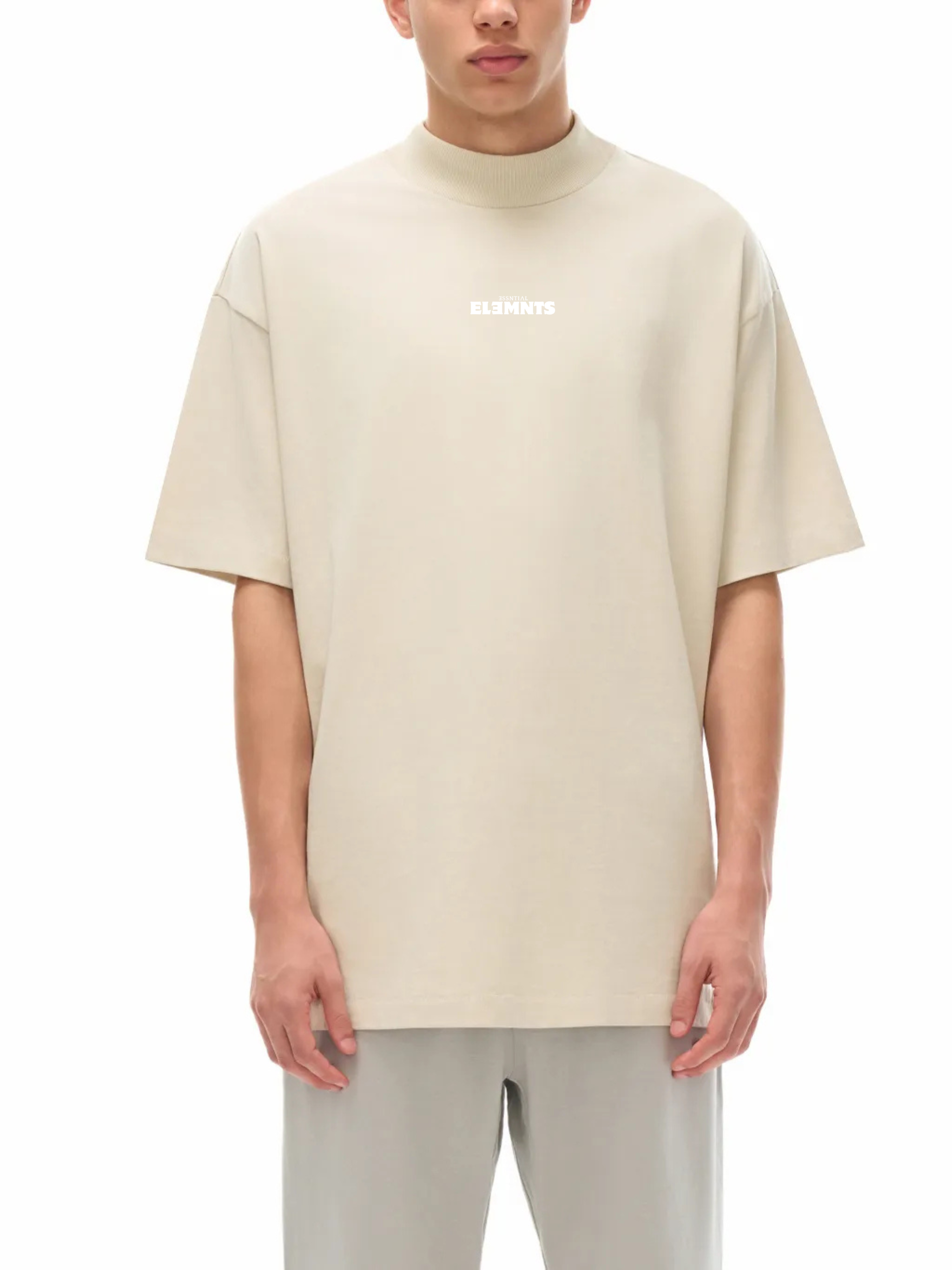 ESSNTIAL ELEMNTS Unisex 280G Cotton Tee - Essntial Elemnts