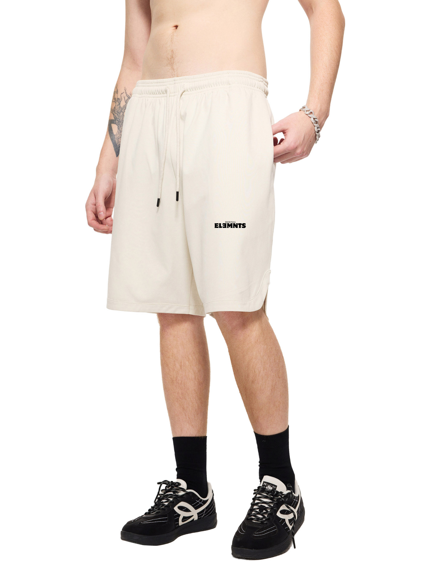 ESSNTIAL ELEMNTS Unisex 240G Mesh-Lined Quick-Dry Performance Shorts