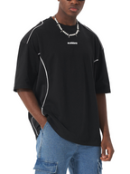ESSNTIAL ELEMNTS Unisex 240G Piped Panel Tee - Essntial Elemnts