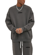 ESSNTIAL ELEMNTS 350G Solid Color Fleeced Sweatshirt