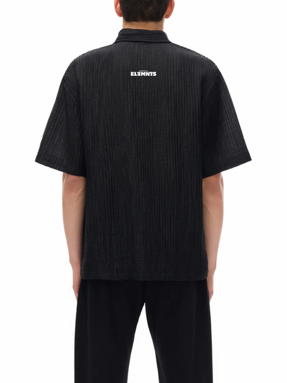 ESSNTIAL ELEMNTS 105G Unisex Tencel Jacquard Shirt