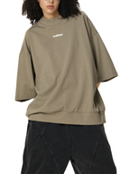 ESSNTIAL ELEMNTS Unisex 305G HW OS Mock Neck Tee - Essntial Elemnts
