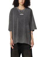 ESSNTIAL ELEMNTS Unisex Raw Edge Washed Boxy Tee - Essntial Elemnts