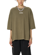 ESSNTIAL ELEMNTS Unisex 260G Vintage Washed Boxy Tee - Essntial Elemnts