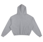 ESSNTIAL ELEMNTS Unisex 400G Solid Color Boxy Hoodie - Essntial Elemnts