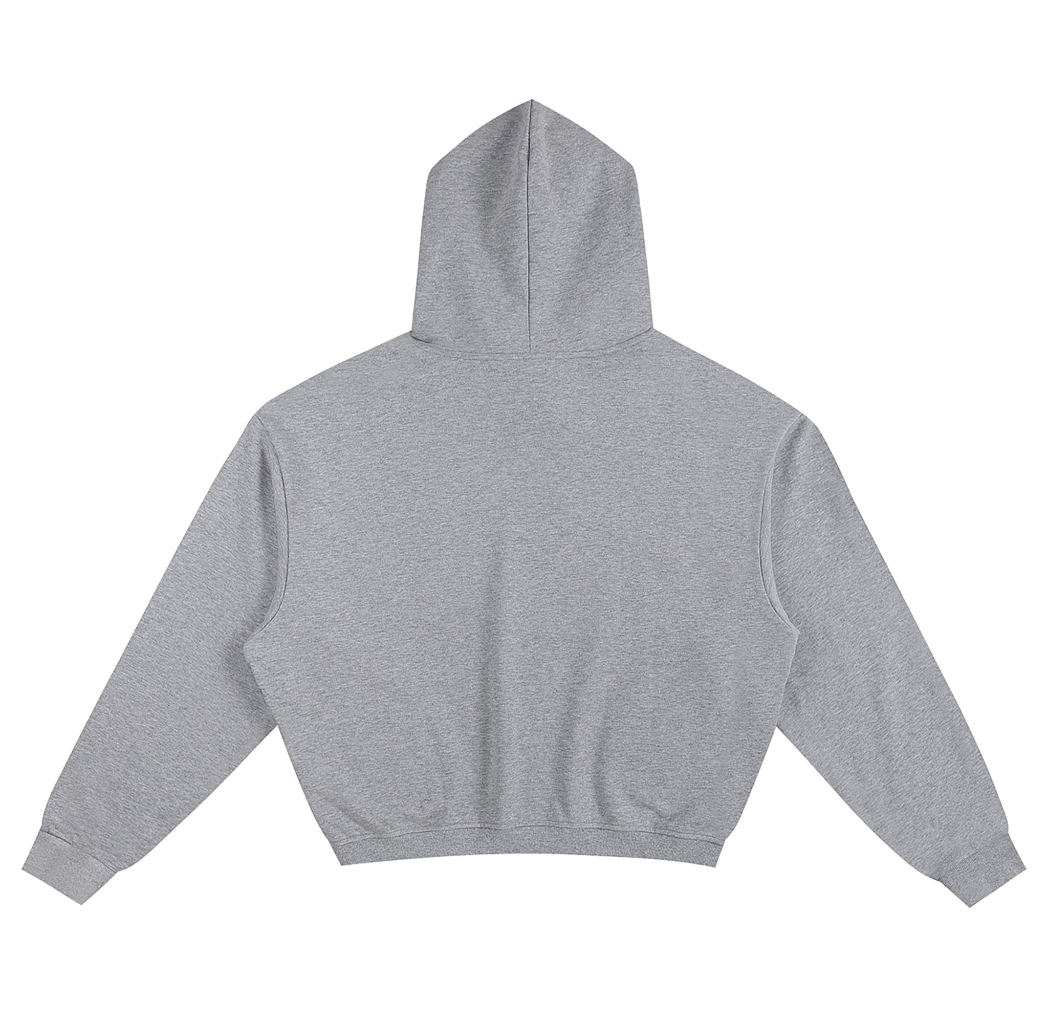 ESSNTIAL ELEMNTS Unisex 400G Solid Color Boxy Hoodie - Essntial Elemnts