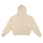 ESSNTIAL ELEMNTS Unisex 400G Solid Color Boxy Hoodie - Essntial Elemnts