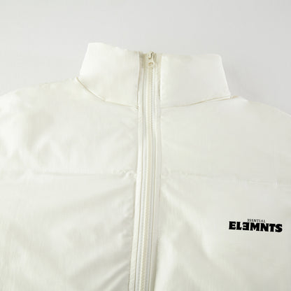 ƎSSNTIΛL ELƎMNTS Unisex Zipper Puffer Coat