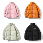 ESSNTIAL ELEMNTS Unisex 900G Zipper Puffer Coat - Essntial Elemnts
