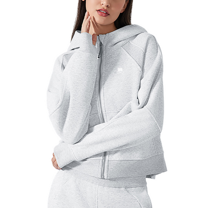 ESSNTIAL ELEMNTS Women's 320G Crop Street Hoodie - Essntial Elemnts