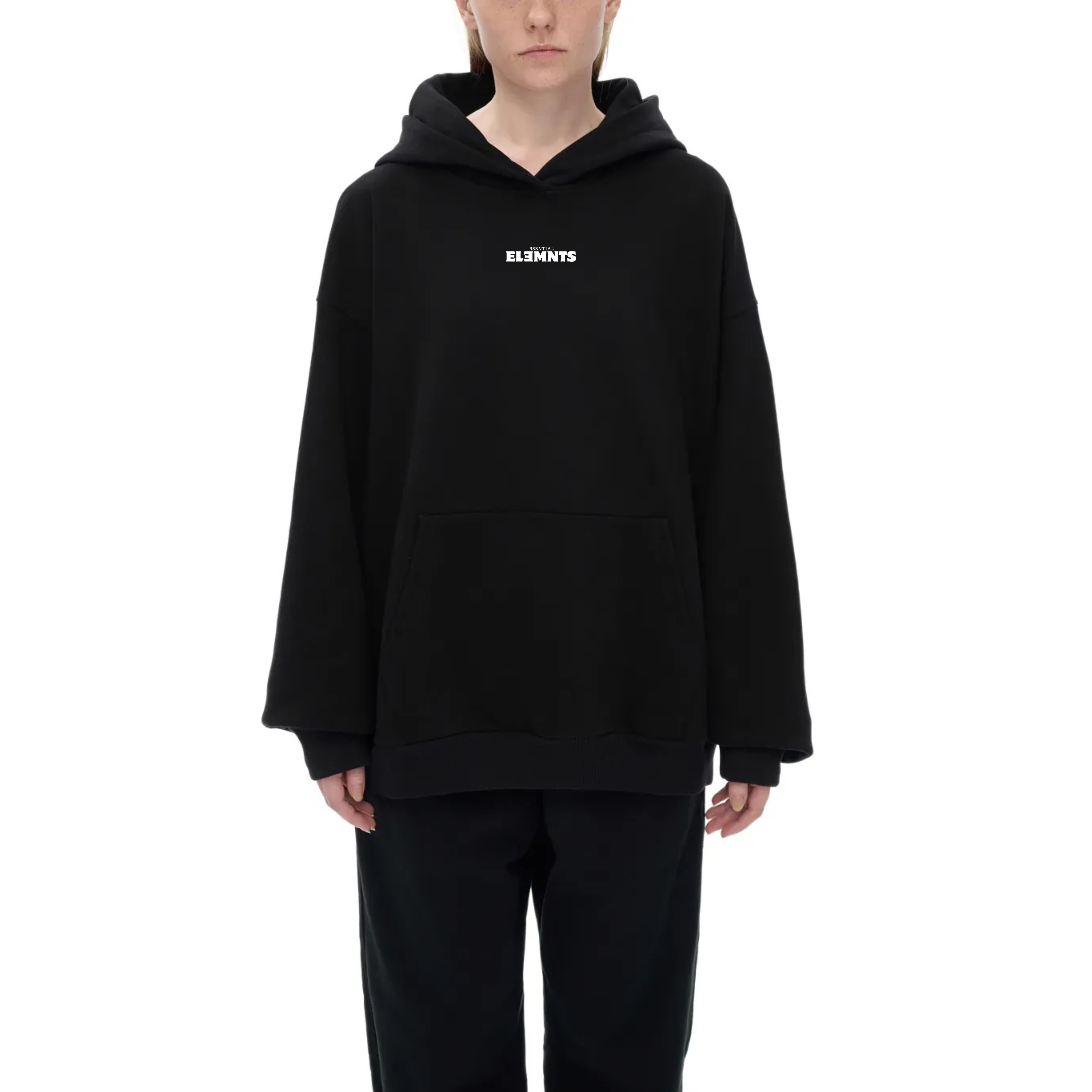 ESSNTIAL ELEMNTS Unisex 460G OS HW Fleece Hoodie - Essntial Elemnts