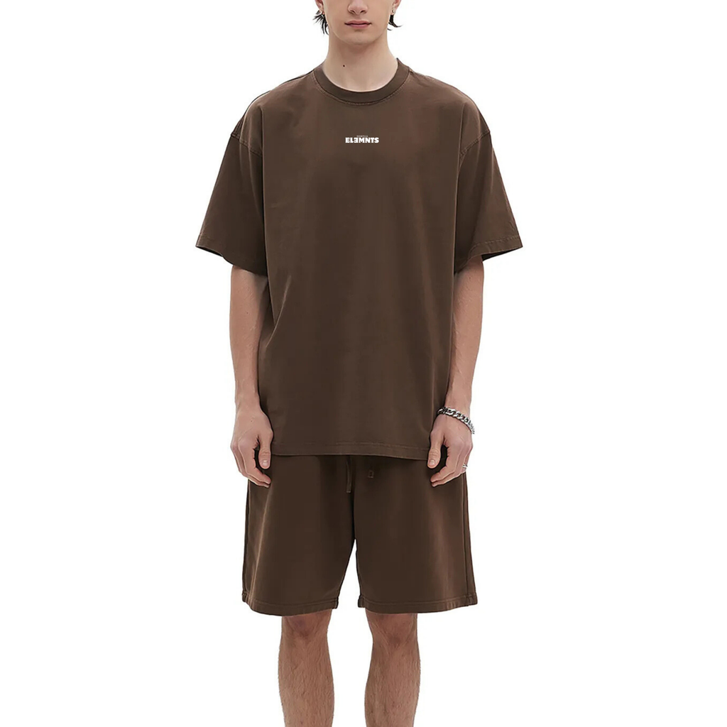 ESSNTIAL ELEMNTS Unisex DS Vintage Stone Wash Tee - Essntial Elemnts