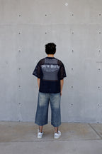 ESSNTIAL ELEMNTS WH 260G C-through Boxy Net Tee - Essntial Elemnts