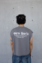 ESSNTIAL ELEMNTS WH 340G French Terry Boxy Tank Top - Essntial Elemnts