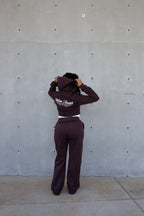 ESSNTIAL ELEMNTS WH Women's 350G Soft Straight-Leg Sweatpants - Essntial Elemnts