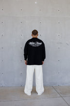 ESSNTIAL ELEMNTS WH 290G Knitted Round Neck Oversize Sweatshirt - Essntial Elemnts