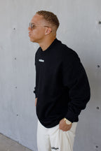 ESSNTIAL ELEMNTS WH 290G Knitted Round Neck Oversize Sweatshirt - Essntial Elemnts