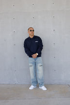 ESSNTIAL ELEMNTS WH 445G Heavyweight Fleece Polo Sweatshirt - Essntial Elemnts