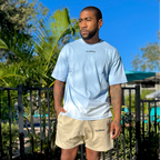 ESSNTIAL ELEMNTS Unisex Vintage Gradient Wash Tee - Essntial Elemnts