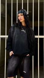 ESSNTIAL ELEMNTS Unisex 350G Handcrafted Faded Sweatshirt - Essntial Elemnts