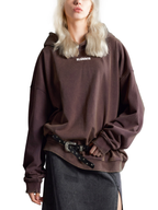 ESSNTIAL ELEMNTS Unisex 404G Vintage Washed Gradient Fleece Hoodie - Essntial Elemnts