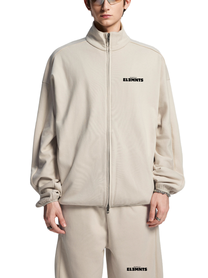 ESSNTIAL ELEMNTS Unisex 445G Heavyweight Stand-Collar Jacket - Essntial Elemnts